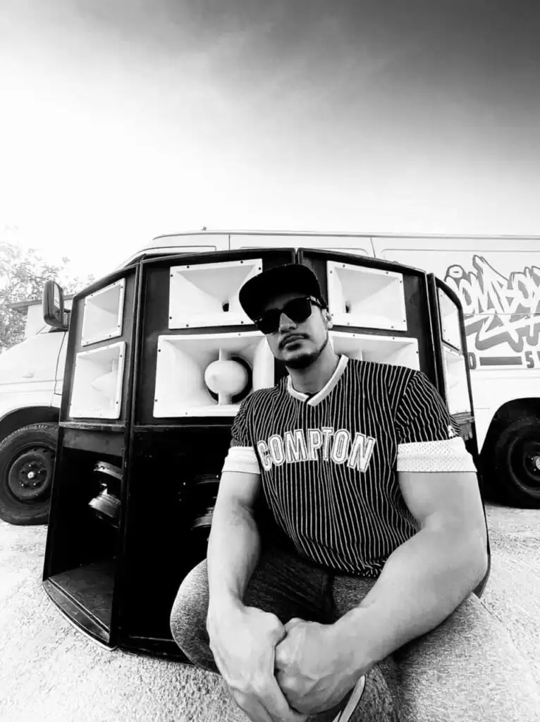 boom box audio system