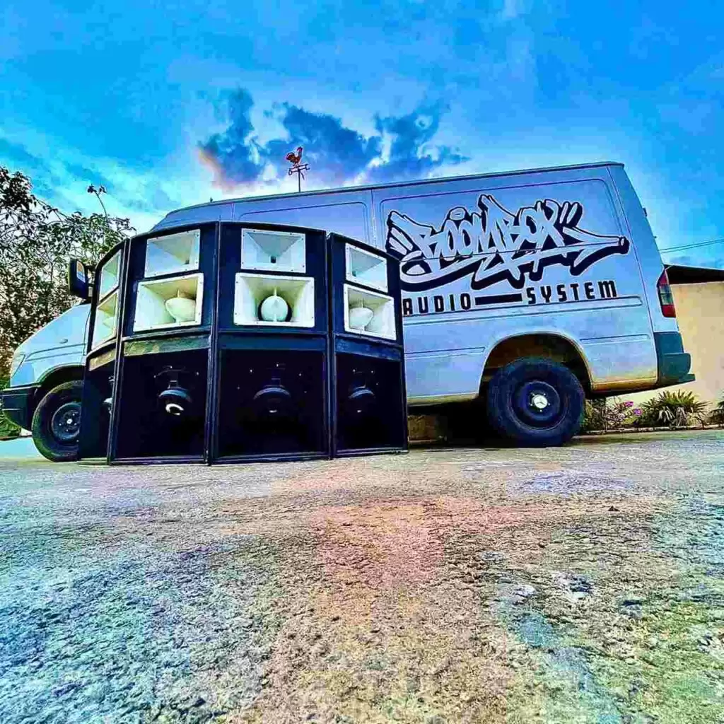 boombox audio system