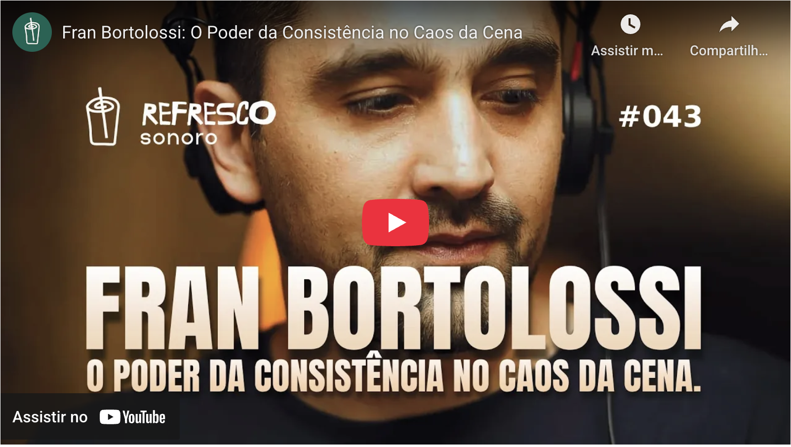 Fran Bortolossi No Refresco Sonoro